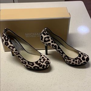 Michael Kors Leopard Print Ionna Pump